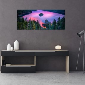 Tablou - Lacul Tahoe, Sierra Nevada, California, SUA (120x50 cm)