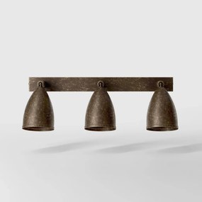 Aplica de perete din alama cu 3 spoturi directionabile Stoccolma