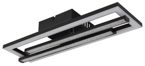 Plafoniera LED design HIGHWAY negru