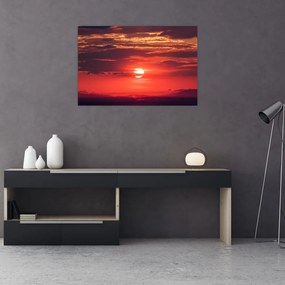Tablou cu soarele colorat (90x60 cm)