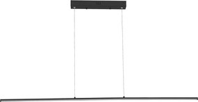 Lustra liniara suspendata LED ESERO negru