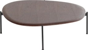 Măsuță de cafea în culoare naturală închisă 97x121 cm Kota – WOOOD