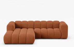 Coltar Lupine 4 locuri chenille Eden L260 cm