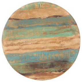 320484 vidaXL Masă de bucătărie, 80 cm, lemn masiv reciclat
