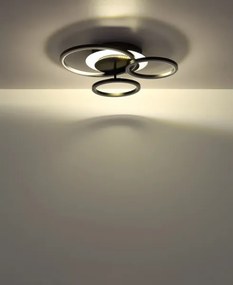 Globo 67382-40D - Plafonieră LED NORBERTO LED/40W/230V 4000K 42x46 cm