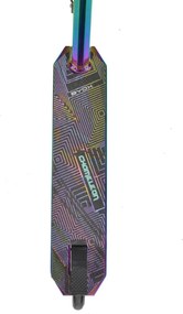 Trotineta Freestyle NOVOKIDS™ Chameleon Special edition, Max. 100 kg, Frana picior, Cadru si roti aluminiu, Diametru roata 100 mm, Camouflage