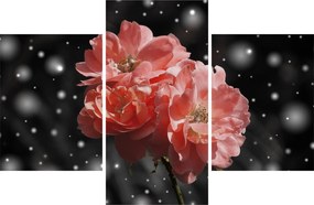 Tabloucu floare roz (90x60 cm)