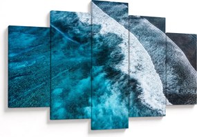 Tablou - Valuri pe mare (150x105 cm)