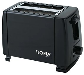 Prajitor de paine Floria ZLN1826 Negru, 700W, 7 nivele de control al temperaturii, buton de oprire