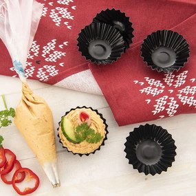 Forme de copt pentru mini-tarte 6 buc. din metal ø 7 cm – Orion