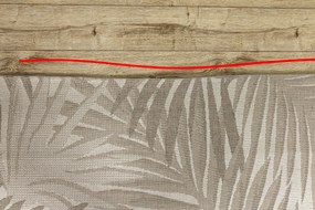 Covor sisal Floorlux 20504 Frunze şampanie si gri Junglă - SECUNDAR-COTATI PRODUSUL
