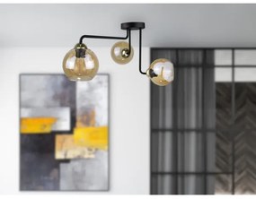 Lustră aplicată MONDE GOLD 3xE27/60W/230V