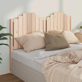 Tablie de pat, 166x4x110 cm, lemn masiv de pin 1, Maro, 166 x 4 x 110 cm