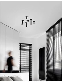 Spot LED incastrabil tavan ajustabil OVO negru