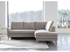 Colțar bej extensibil (cu colț pe partea dreaptă) Charming Charlie – Miuform