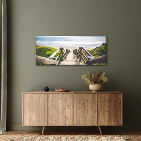 Tablou - Intare pe plaja (120x50 cm)