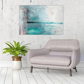 Tablou - pictură abstractă în ulei (90x60 cm)