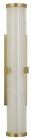 Aplica LED de perete / oglinda baie IP44 Clamp auriu