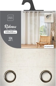 Draperie crem 140x240 cm Pauline – douceur d'intérieur