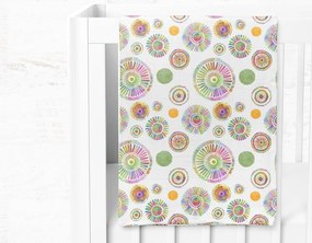 Pătură pentru copii albă din muselină 75x100 cm Maya – Mijolnir