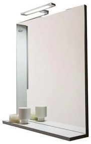 Oglinda dreptunghiulara Kolpasan, Lana II, gri, 80 x 70 cm