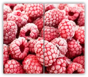 Tocator din sticla zmeură congelate