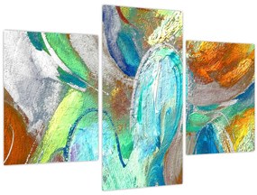 Tablou - Abstract colorat (90x60 cm)