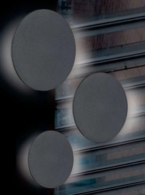 Aplica de perete cu lumina ambientala LED OREGON negru, 30cm