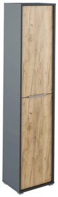 Dulap cu rafturi Hamila NEW TYP 06 (grafit + Stejar artisan). 1028759