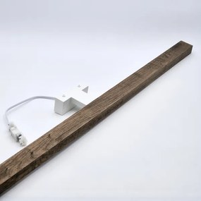 Aplică LED pentru oglindă Brilagi WOODY MIRROR LED/15W/230V IP44 stejar/alb