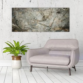 Tablou - Curgerea timpului (120x50 cm)