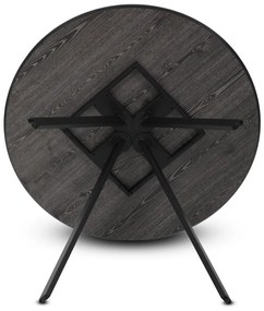 Masă rotundă R5010 GREY, stejar gri