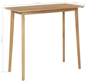 Set mobilier de exterior, 5 piese, lemn masiv de acacia 5