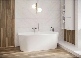 Cada freestanding Cersanit Crea 170x83 cm alb lipitadeperete,BTW