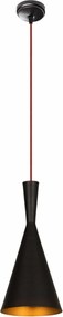 Lustra ELMAS 3541, negru, metal, 19x40-140 cm