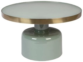 Măsuță auxiliară rotundă din metal ø 60 cm Glam – Zuiver