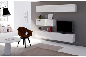 Mobilier living Calabria C8 (Alb) (fără iluminat). 1051617