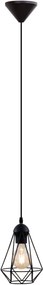 BKLICHT Pendul DECKE neagru 16,5/110 cm