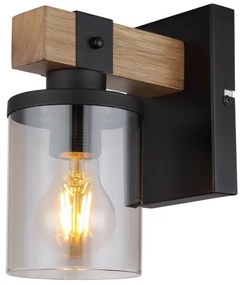 Brilagi - Aplica de perete VISTA 1xE27/60W/230V, stejar