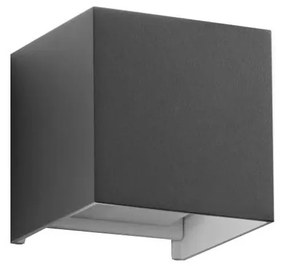 Aplică LED de exterior Ideal Lux ATOM LED/12W/230V IP54 antracit