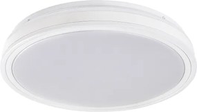Rabalux 71413 - Lampă de tavan LED dimabilă CORLET 23W/230V 3000-6500K diam. 38,5 cm albă + telecomandă