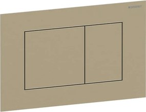 Clapeta actionare dubla rezervor wc, alama, Geberit Sigma40 Alama periata