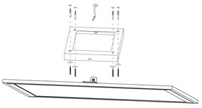 Plafonieră LED dimabilă SALOBRENA-Z LED/21,5W/230V alb Eglo 900045