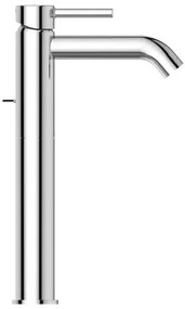 Baterie lavoar inalta Ideal Standard Ceraline cu ventil metalic Pop-Up crom lucios