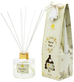 Difuzor de aromă cu bețișoare, Magical Winter, 100ml