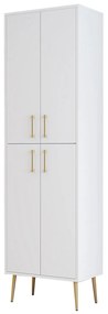 Pantofar Betina A (Auriu + Alb). 1088327