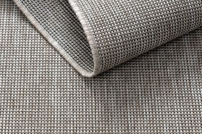 Covor sisal Floorlux 20580 simplu, culoare, solidă - argint / negru