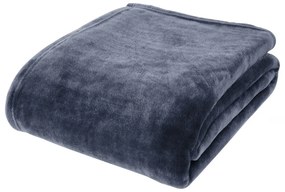 Cuvertură albastră 200x240 cm Raschel – Catherine Lansfield