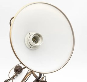 Lustră pe lanț COBRA, 5x E27/60W/230V, bronz/patină