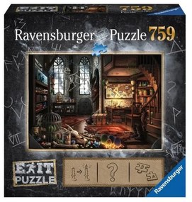 PUZZLE EXIT 5: LABORATORUL VRAJITORULUI, 759 PIESE - RAVENSBURGER (RVSPA19954)